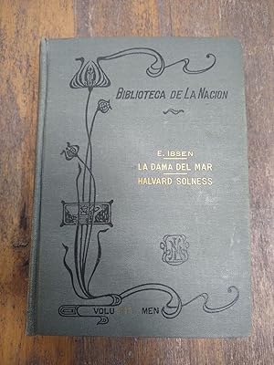 Imagen del vendedor de La dama del mar - Halvard Solness a la venta por Libros nicos