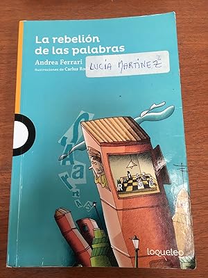 Imagen del vendedor de La rebelion de las palabras a la venta por Libros nicos