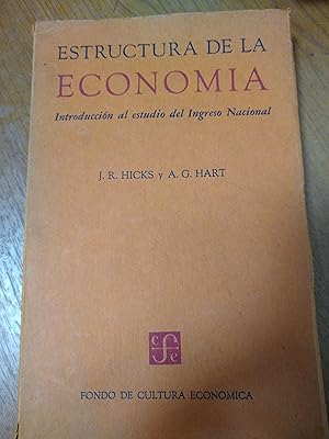 Imagen del vendedor de Estructura de la economia a la venta por Libros nicos