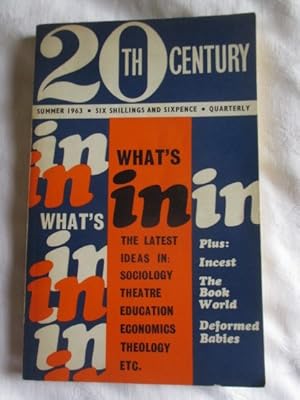 20th Century Vol 172 no 1018 summer 1963