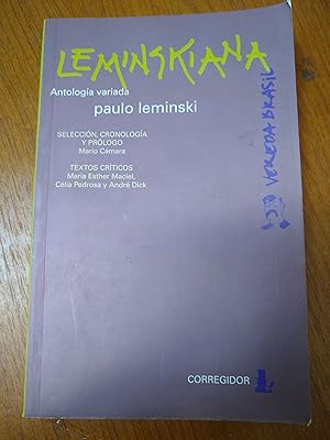 Seller image for Leminskiana for sale by Libros nicos