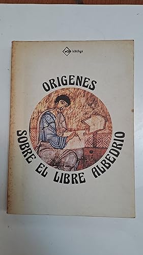 Bild des Verkufers fr Origenes sobre el libre albedrio zum Verkauf von Libros nicos