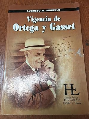 Imagen del vendedor de Vigencia de Ortega y Gasset a la venta por Libros nicos