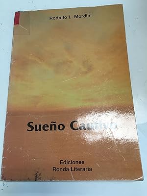 Immagine del venditore per Sueo cautivo venduto da Libros nicos