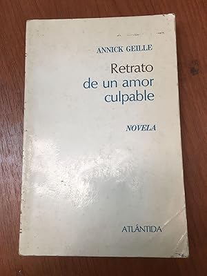 Immagine del venditore per Retrato de un amor culpable venduto da Libros nicos