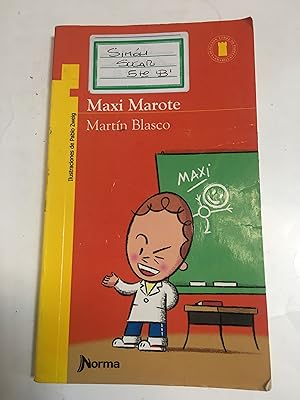 Imagen del vendedor de Maxi Marote a la venta por Libros nicos
