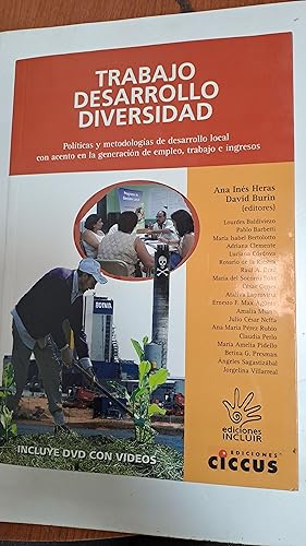 Imagen del vendedor de Trabajo, desarrollo, diversidad a la venta por Libros nicos