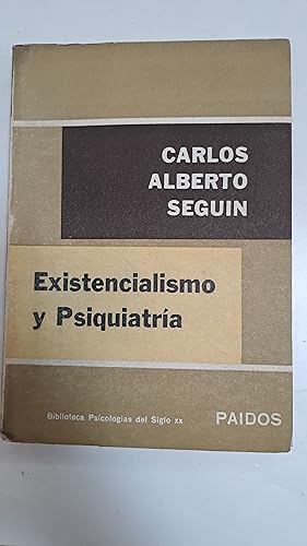 Imagen del vendedor de Existencialismo y psiquiatra a la venta por Libros nicos