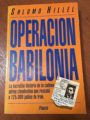 Seller image for Operacin Babilonia for sale by Libros nicos