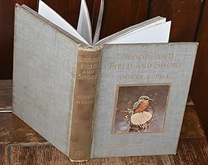 Seller image for WOODLAND , FIELD AND SHORE - WILD NATURE DEPICTED WITH PEN AND CAMERA , WITH 2 COLOURED PLATES AND 101 PHOTOGRAPHS for sale by CHESIL BEACH BOOKS