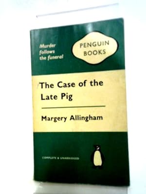 Bild des Verkufers fr The Case of The Late Pig zum Verkauf von World of Rare Books