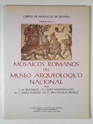 Imagen del vendedor de Mosaicos romanos del Museo Arqueol gico Nacional a la venta por Cotswold Internet Books
