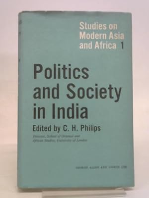 Seller image for Politics and Society in India for sale by World of Rare Books