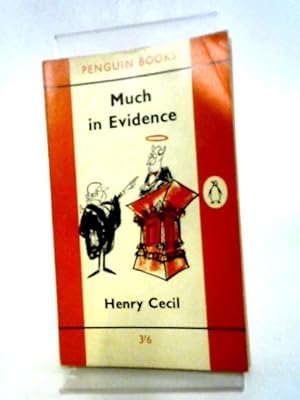 Seller image for Much In Evidence (Penguin Books #1747) for sale by World of Rare Books