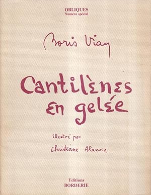 Image du vendeur pour Obliques numro spcial: Boris Vian Cantilnes en gele mis en vente par PRISCA