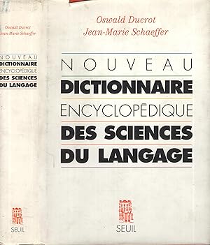 Seller image for Nouveau dictionnaire encyclopdique des sciences du langage for sale by PRISCA