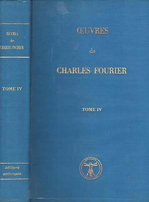 Seller image for Oeuvres compltes de Charles Fourier. 4, Thorie de l'unit universelle. 3 for sale by PRISCA