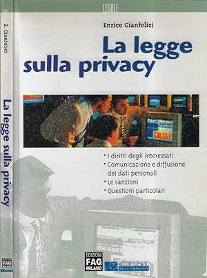 Imagen del vendedor de La legge sulla privacy a la venta por Biblioteca di Babele