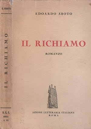 Seller image for Il richiamo for sale by Biblioteca di Babele