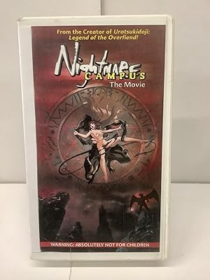 Nightmare Campus, The Movie VHS