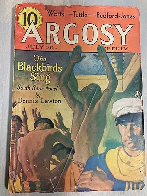 Image du vendeur pour Argosy July 20, 1935 Volume 257 Number 2 mis en vente par biblioboy