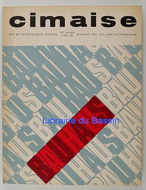 Cimaise n°91-92 Numéro spécial Bauhaus