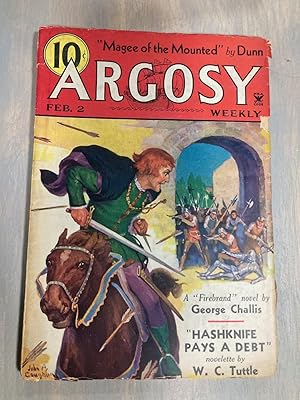 Image du vendeur pour Argosy February 2, 1935 Volume 253 Number 2 mis en vente par biblioboy