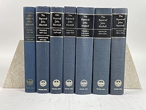 Bild des Verkufers fr THE PAPERS OF JOHN MARSHALL [Vols. 1 - 7, of 12] zum Verkauf von Second Story Books, ABAA