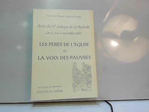 Bild des Verkufers fr Les pres de l'glise & voix des pauvres. Actes du IIe colloque de La Rochelle zum Verkauf von JLG_livres anciens et modernes