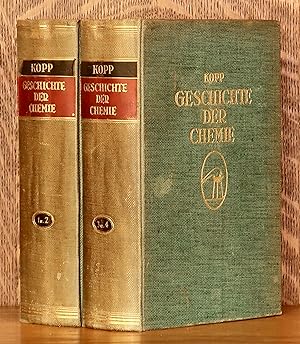 GESCHICHTE DER CHEMIE [4 VOLUMES IN 2]