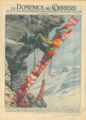 Due alpinisti, poco più che ventenni, Walter Bonatti e Roberto Bignami sono riusciti a compiere l...