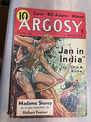 Image du vendeur pour Argosy January 12, 1935 Volume 252 Number 5 mis en vente par biblioboy