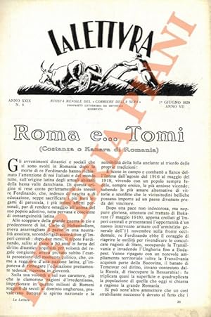 Bild des Verkufers fr Roma e.Tomi (Costanza o Kanara di Romania). zum Verkauf von Libreria Piani