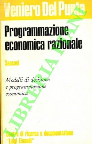 Programmazione economica razionale.