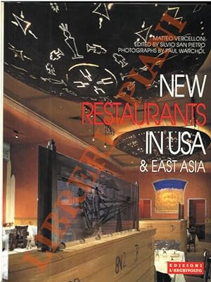 Imagen del vendedor de New restaurants in USA & East Asia. a la venta por Libreria Piani