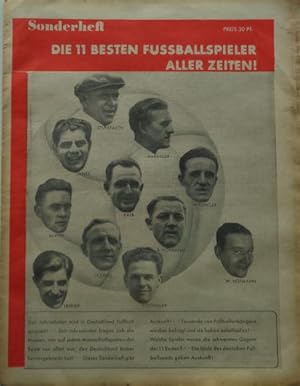 Die 11 besten Fussballspieler aller Zeiten ! Sonderheft.