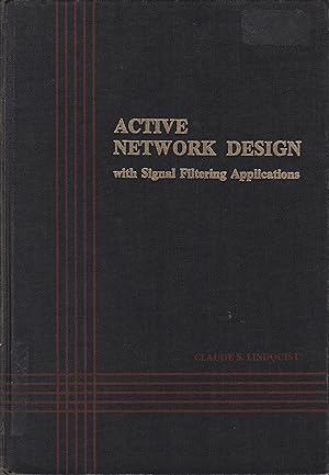 Immagine del venditore per Active Network Design with Signal Filtering Applications venduto da Robinson Street Books, IOBA