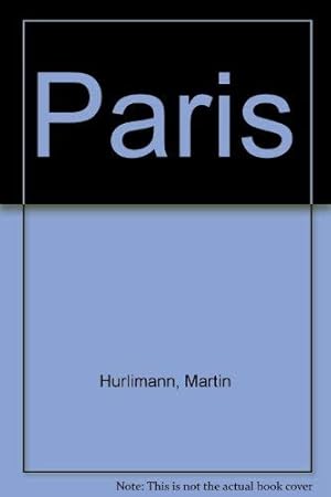 Seller image for Paris for sale by WeBuyBooks