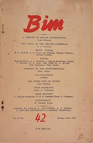 Seller image for Bim Vol 11 No.42, January-June 1966 for sale by The Book Place