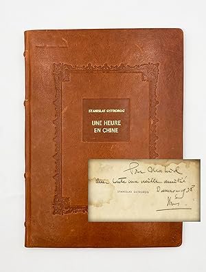 [CHINA / AUTOGRAPHED COPY] Une heure en Chine: Conference prononcee a Beyrouth le 20 janvier 1937...