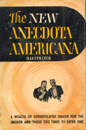 Seller image for The New Anecdota Americana for sale by DJSG Books