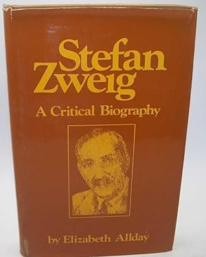 Seller image for Stefan Zweig: A Critical Biography for sale by Easy Chair Books
