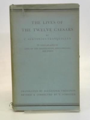 Seller image for The Lives of the Twelve Caesars for sale by World of Rare Books