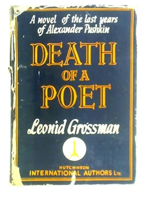 Image du vendeur pour Death of a Poet mis en vente par World of Rare Books