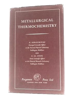 Image du vendeur pour Metallurgical Thermochemistry mis en vente par World of Rare Books