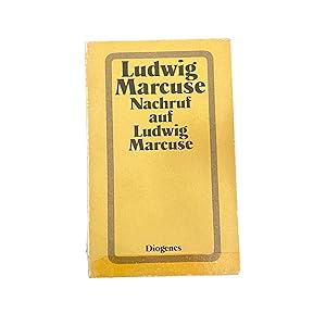 NACHRUF AUF LUDWIG MARCUSE.