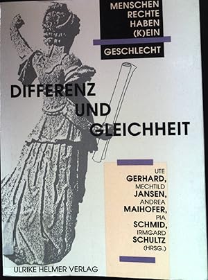 Immagine del venditore per Differenz und Gleichheit : Menschenrechte haben (k)ein Geschlecht. venduto da books4less (Versandantiquariat Petra Gros GmbH & Co. KG)