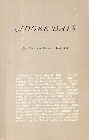Seller image for Adobe Days for sale by A Cappella Books, Inc.