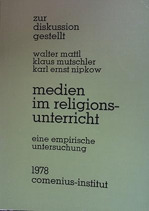 Seller image for Medien im Religionsunterricht; eine empirische Untersuchung; Reihe: zur Diskussion gestellt. for sale by books4less (Versandantiquariat Petra Gros GmbH & Co. KG)
