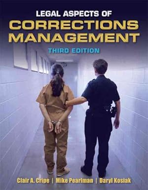 Seller image for Legal Aspects of Corrections Management for sale by GreatBookPrices